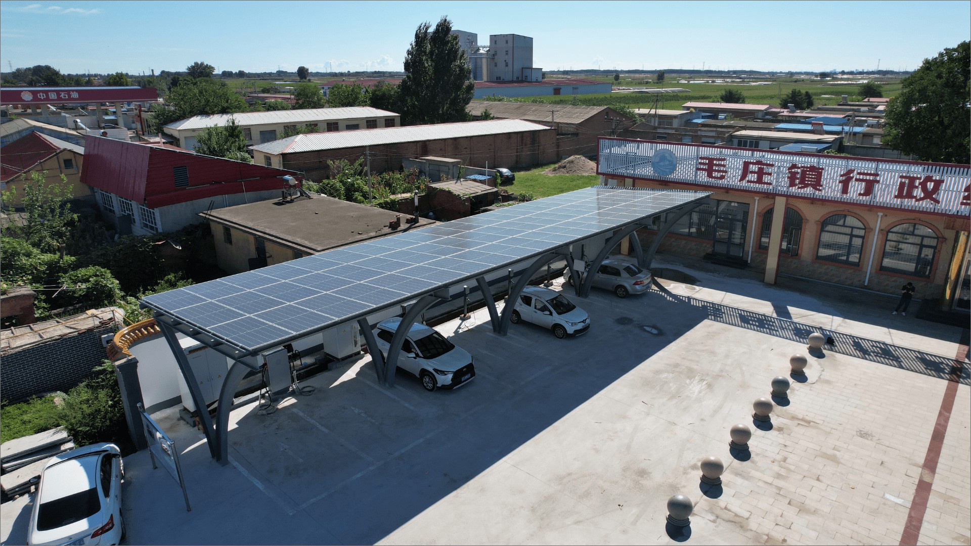 河北乐亭光储充电站