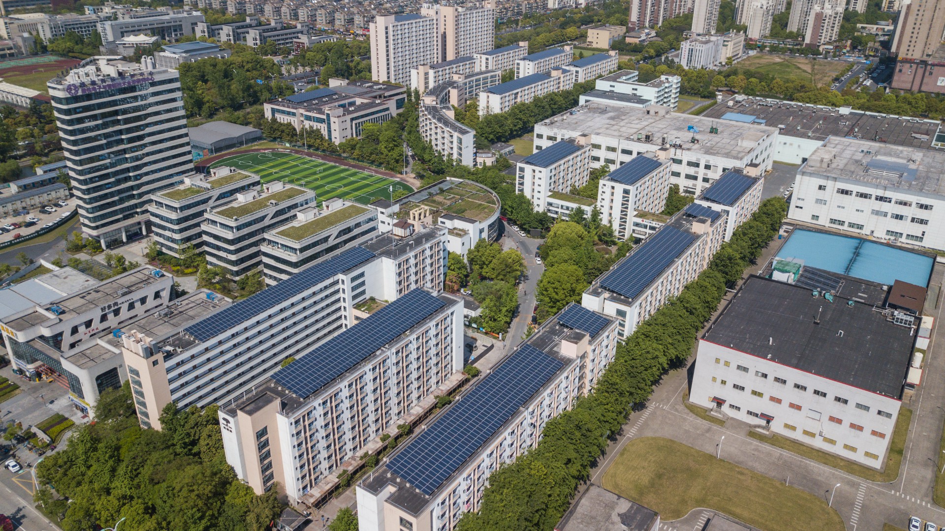 杭州新雁公寓户用光伏电站