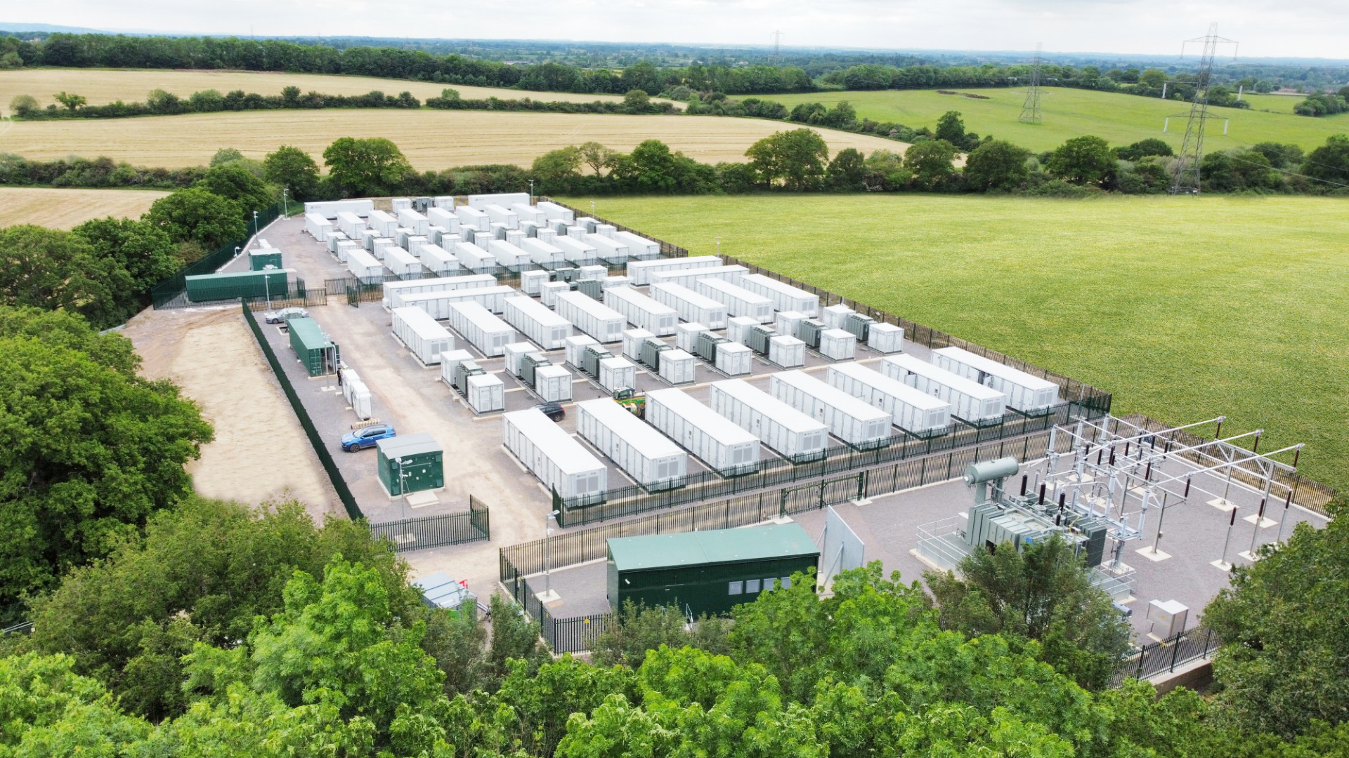 英国门迪100MW/100MWh储能项目