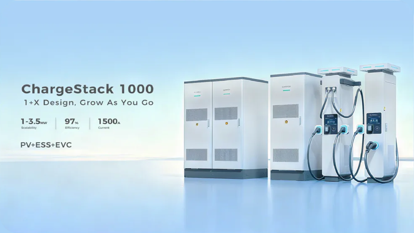 新突破！阳光电源充电峰会重磅发布首个3.5MW超充系统