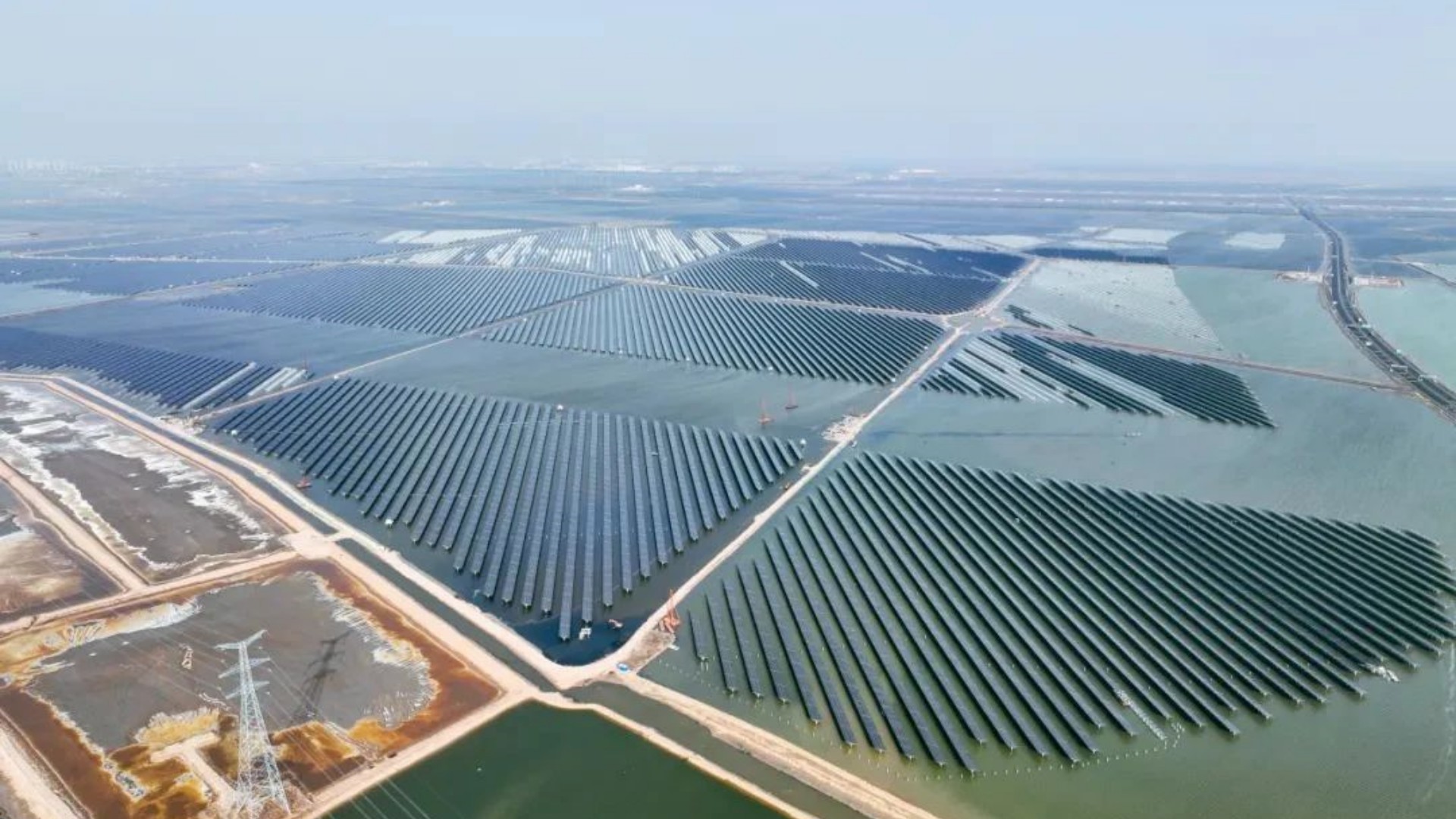 天津1000MW盐光互补项目